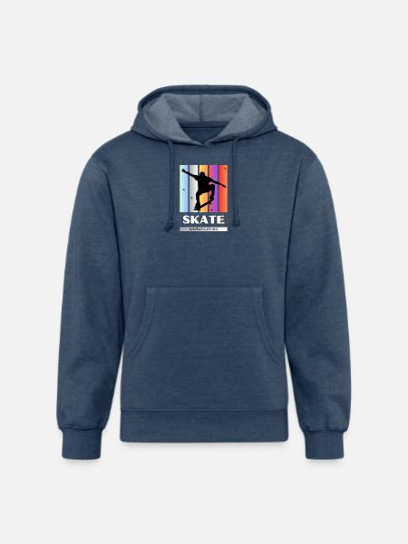Skate Artistry Apparel - Unisex Organic Hoodie - heather navy