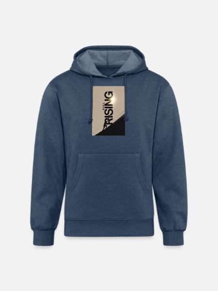 Still Drawing Climber - Unisex Organic Hoodie - heather navy