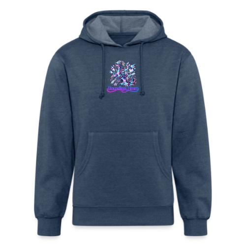 Boundless Heart Neon Galaxy Dog Shirt - Unisex Organic Hoodie
