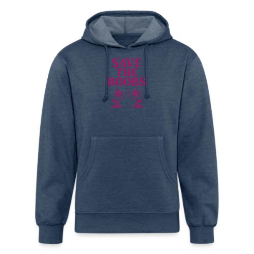 Save the boobs! - Unisex Organic Hoodie