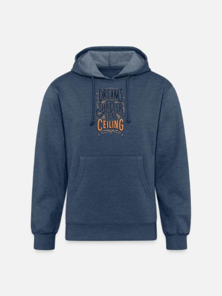 Unleash Your Ambition - Unisex Organic Hoodie - heather navy
