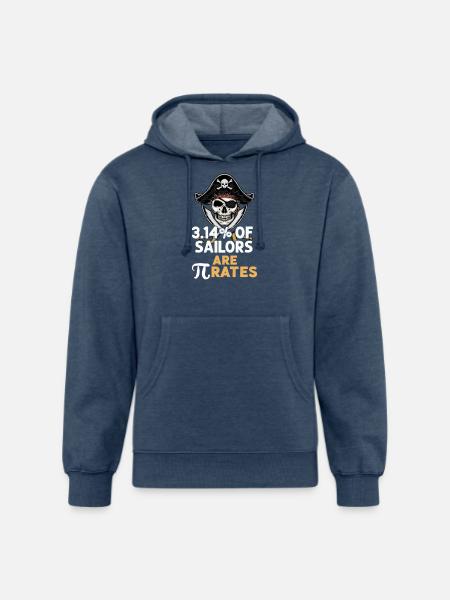 3 Dot 1475 - Unisex Organic Hoodie - heather navy