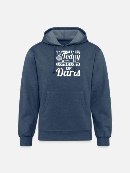 Darts Dart Player - Unisex Organic Hoodie - heather navy