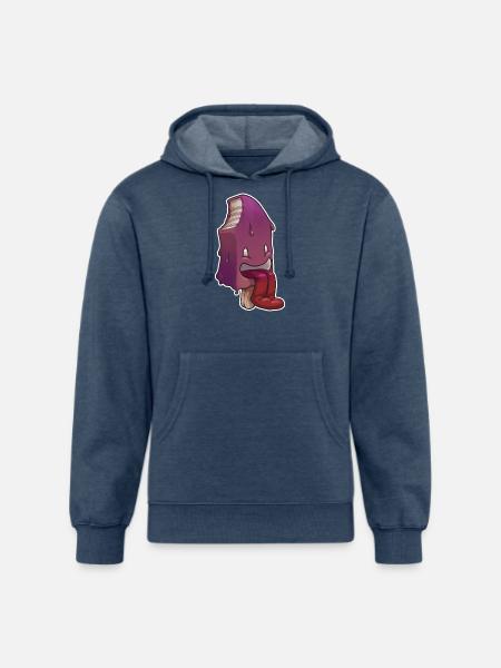 Ice Cream - Unisex Organic Hoodie - heather navy