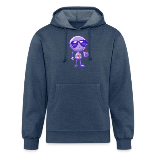 Smoon_I love Mrs S Purple - Unisex Organic Hoodie