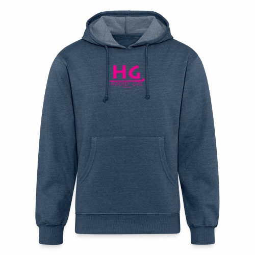 HG logo PINK - Unisex Organic Hoodie