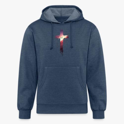 Bleeding Cross: Solar Eclipse - Unisex Organic Hoodie