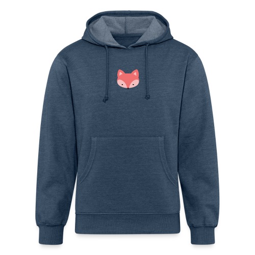 Fox Gift Logo - Unisex Organic Hoodie