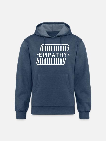 Empathy - Unisex Organic Hoodie - heather navy
