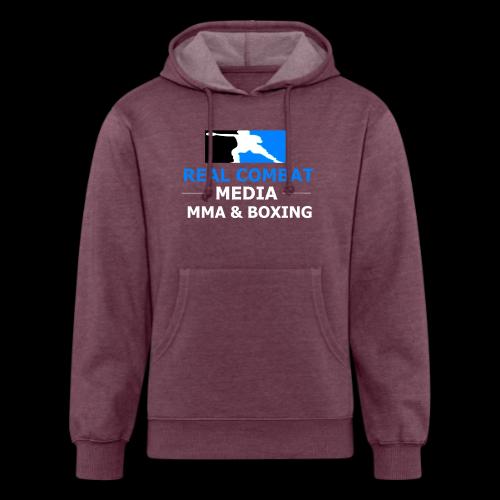 RCM MMA & BOXING Light Blue White Text - Unisex Organic Hoodie