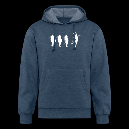 Loosing Weight and Jumping for Joy - Unisex Organic Hoodie
