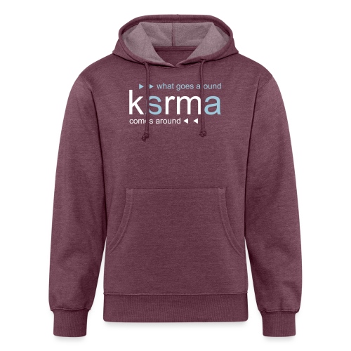 Karma Blue - Unisex Organic Hoodie