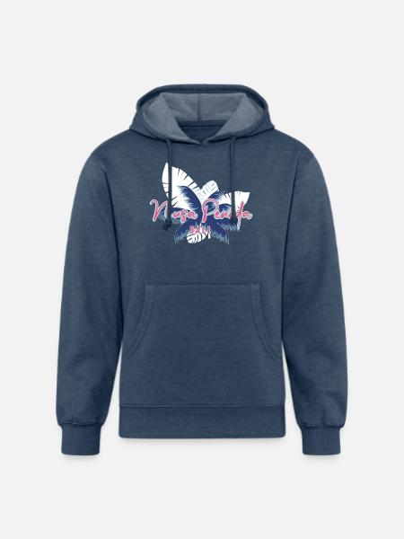 Nusa Penida - Unisex Organic Hoodie - heather navy