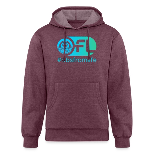 Observations from Life Logo with Hashtag - Unisex Organic Hoodie
