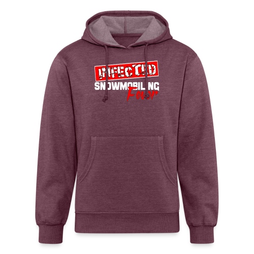 Infected Snowmobiling Fever - Unisex Organic Hoodie