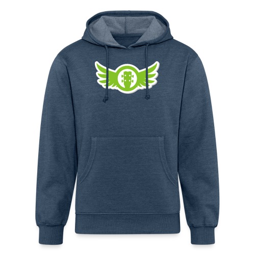 Ukulele Gives You Wings (Green) - Unisex Organic Hoodie