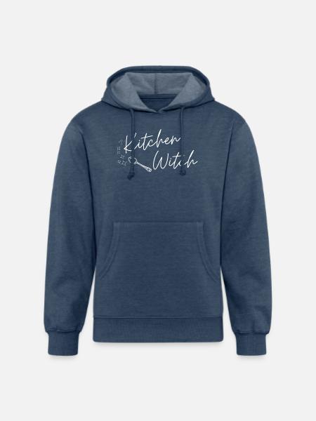 Kitchen Witch - Unisex Organic Hoodie - heather navy