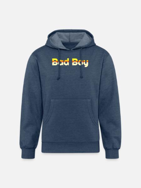 bad boy - Unisex Organic Hoodie - heather navy