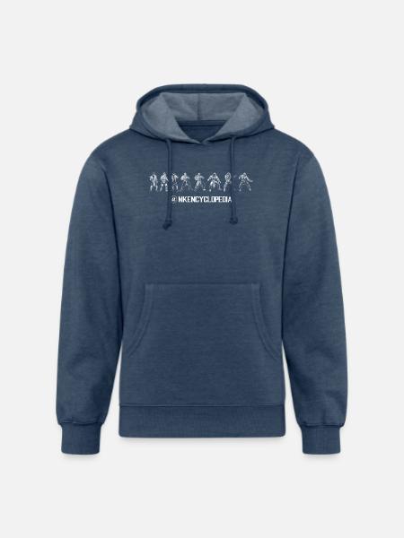 Evolution Sub Zero - Unisex Organic Hoodie - heather navy
