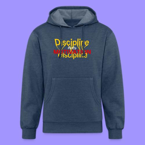 Discipline Over Motivation - Unisex Organic Hoodie