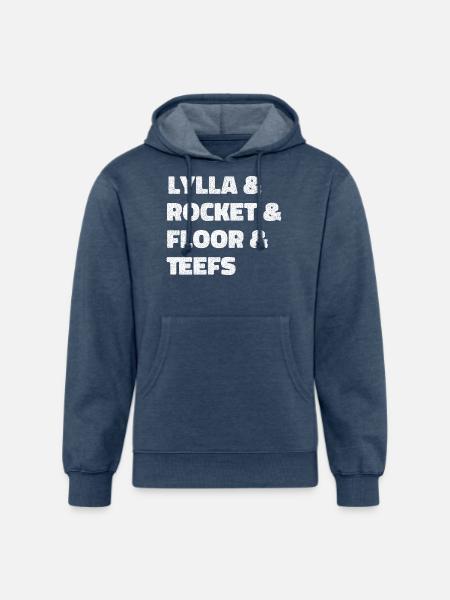 Guardian of the Galaxy 80s - Unisex Organic Hoodie - heather navy
