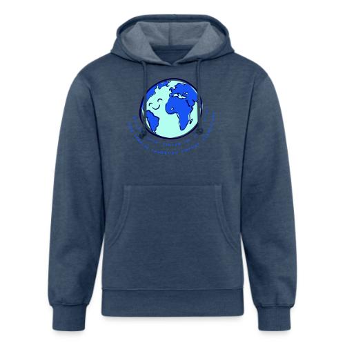 hello theme world - Unisex Organic Hoodie