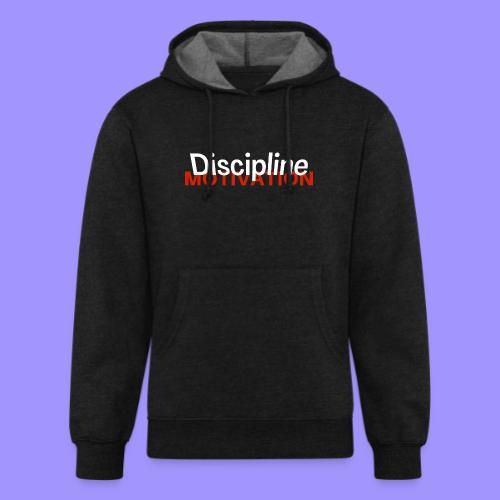 Discipline Above Motivation - Unisex Organic Hoodie