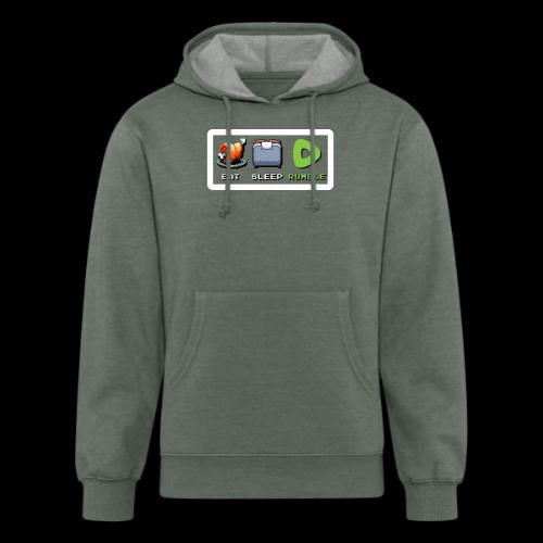 Eat Sleep Rumble merch - Unisex Organic Hoodie