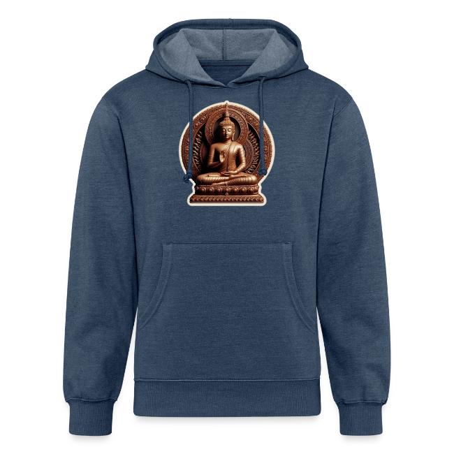 Buddha Statue in meditation and Hand Mudra