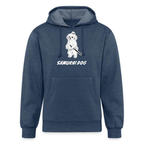 Samurai Maltese Katana Warrior Dog Tee - Unisex Organic Hoodie
