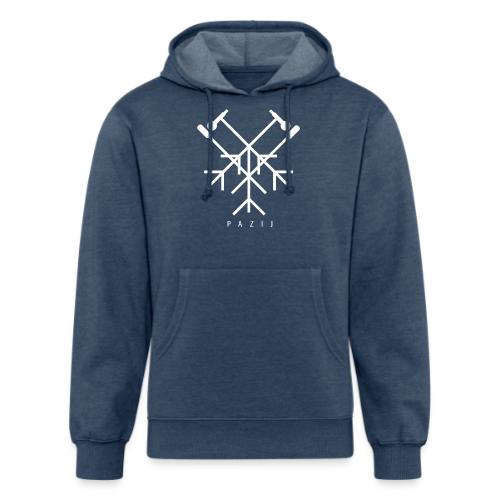 Pazij White Logo - Unisex Organic Hoodie