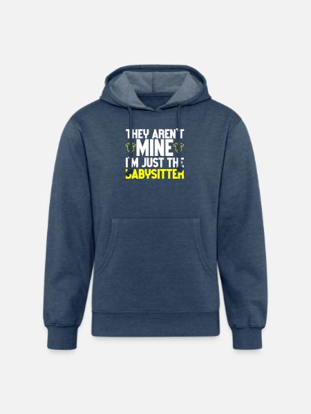 Babysitter Babysitting - Unisex Organic Hoodie - heather navy