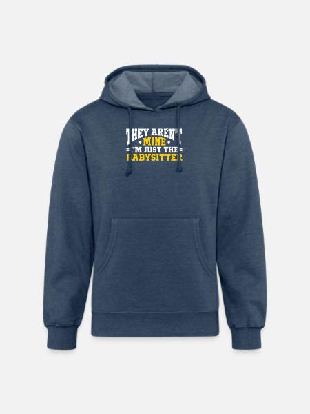 Babysitter Babysitting - Unisex Organic Hoodie - heather navy