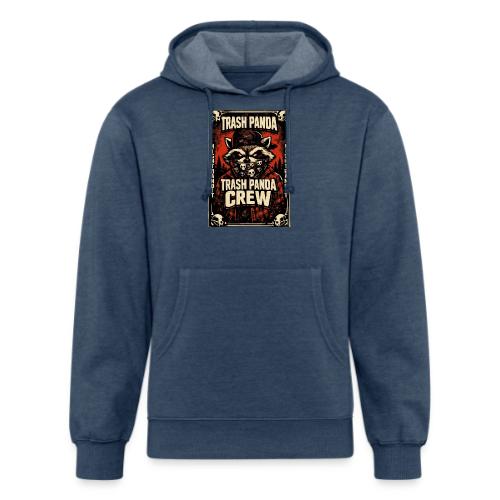 Midnight Forager Raccoon Mushroom Hunter - Unisex Organic Hoodie