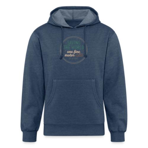 Saving the World: Fine Motor Skills Hero - Unisex Organic Hoodie