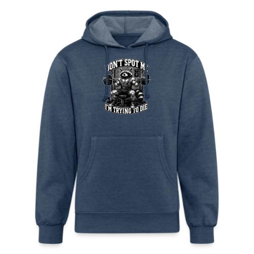 Raccoon Lifter Don’t Spot Me - Unisex Organic Hoodie