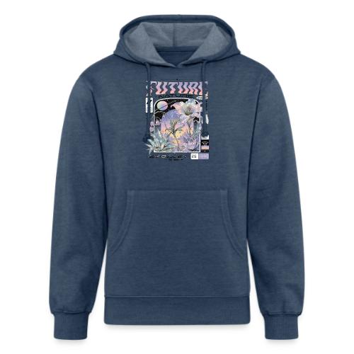 Future Nature Retro-Futuristic - Unisex Organic Hoodie