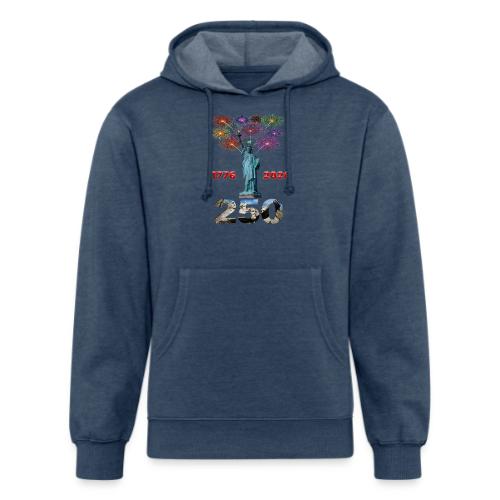 1776 - 2026 | 250 Years USA | Fireworks - Unisex Organic Hoodie