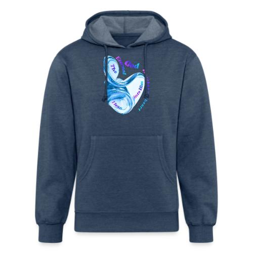 The Eternal God Psalm 11 - Unisex Organic Hoodie