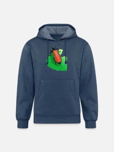 Micro Marvels - Unisex Organic Hoodie - heather navy