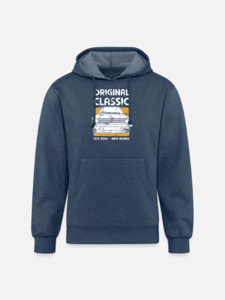 Volkswagen VW GTI Original Classic - Unisex Organic Hoodie - heather navy