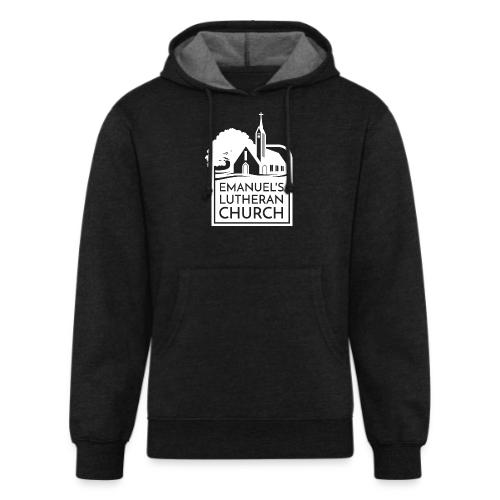 Single Vertical white2 - Unisex Organic Hoodie