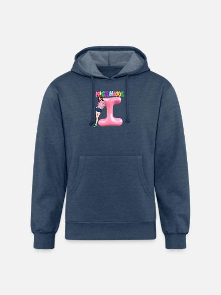 Nick Name I - Unisex Organic Hoodie - heather navy