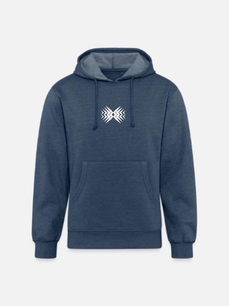 Shape - Unisex Organic Hoodie - heather navy
