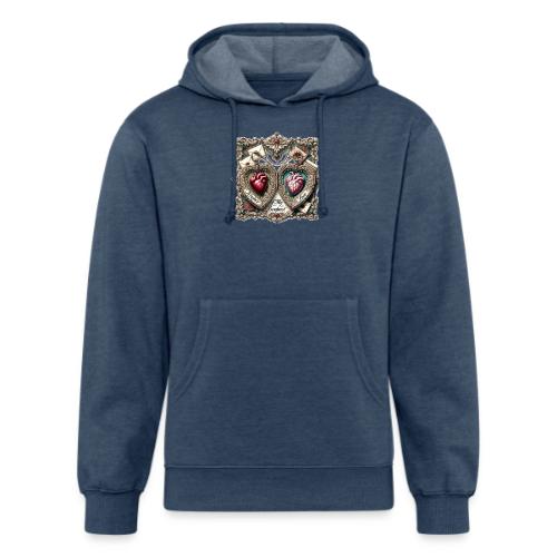 Keeper of My Deepest Love Victorian Locket T-Shirt - Unisex Organic Hoodie