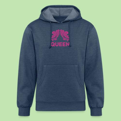 Queenlisse™ Signature Crown T-Shirt – Elegant - Unisex Organic Hoodie