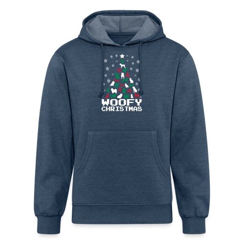 Woofy Christmas Tree - Unisex Organic Hoodie