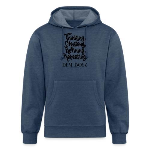 Thinking, Creating, Refining, Repeating - Unisex Organic Hoodie