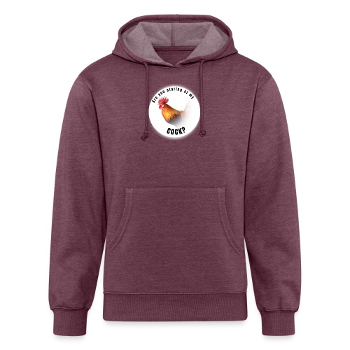 Are you staring at my cock - Unisex Organic Hoodie