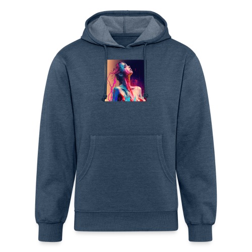 Taking in a Moment - Emotionally Fluid Collection - Unisex Organic Hoodie